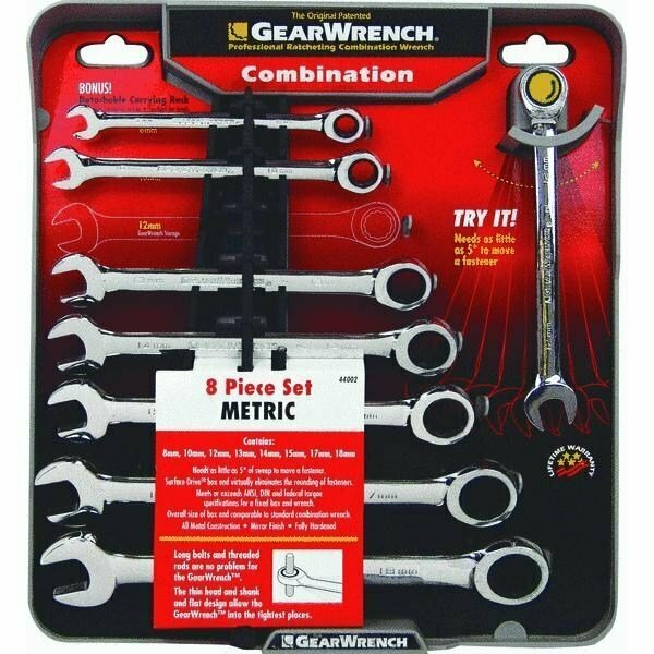 Do It Best 8-Piece Gear Wrench Set 9645